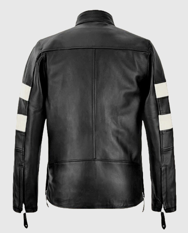 Keanu Reeves Black Leather Jacket