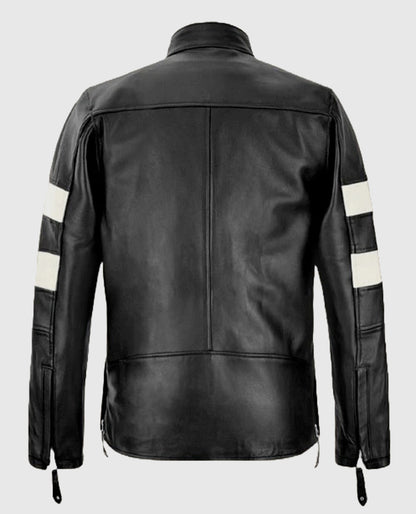 Keanu Reeves Black Leather Jacket