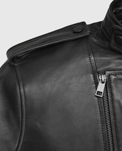 Kevin Hart Black Leather Jacket