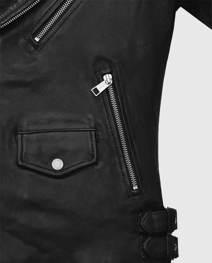 Nick Jonas Leather Jacket