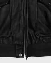 Men's Bomber A2 Flight Leather Jacket