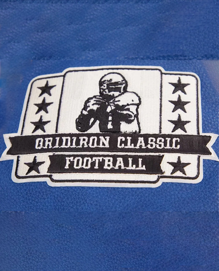 Dallas Cowboys Retro Classic Varsity Cream Jacket