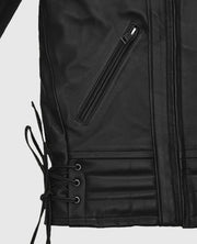Freddie Mercury Black Leather Jacket