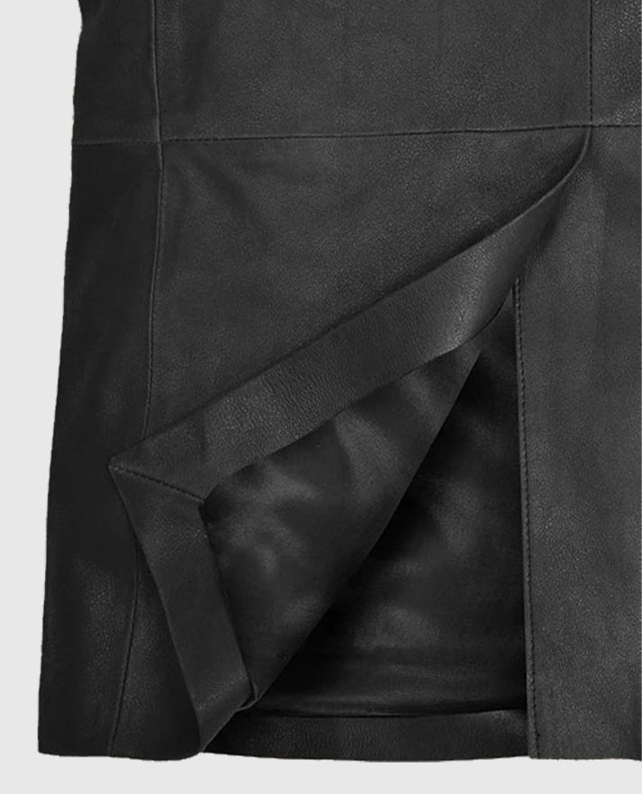 Ben Stiller Leather Blazer