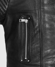 Gal Gadot Black Leather Jacket