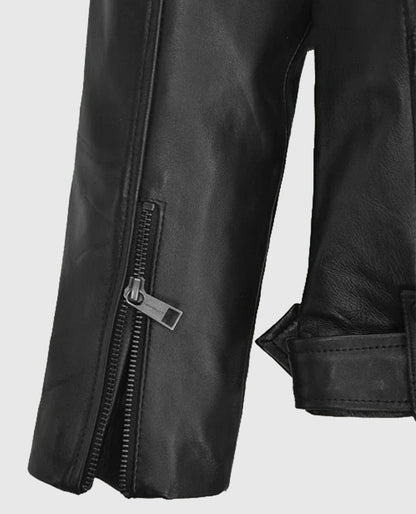 Kevin Hart Black Leather Jacket