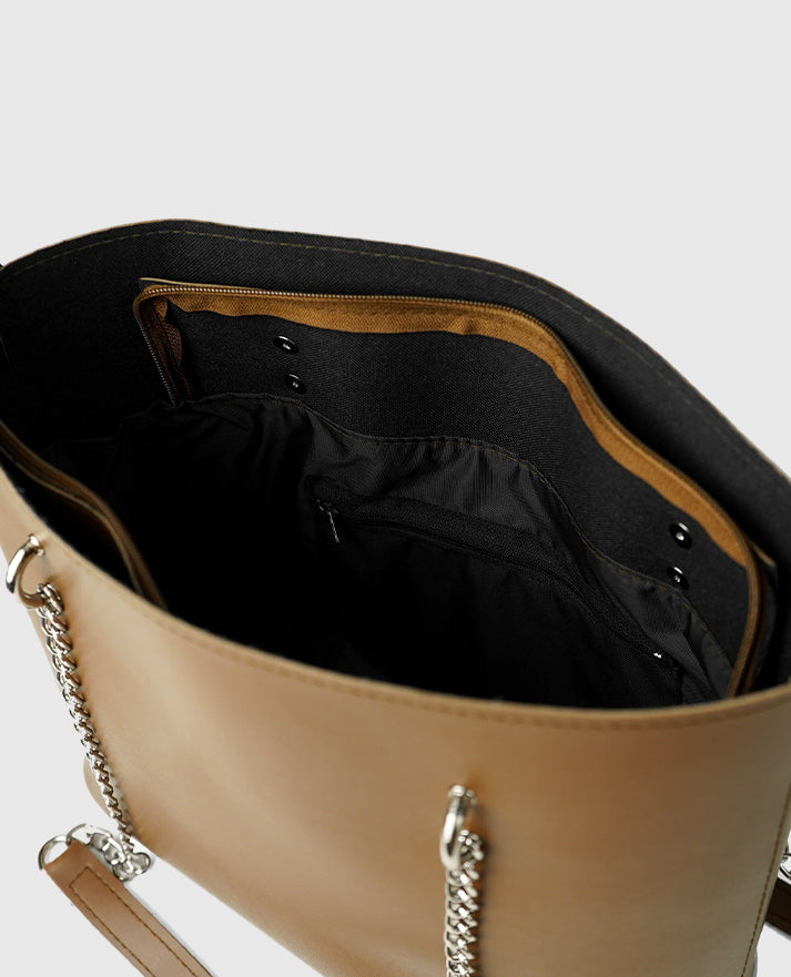 Verona Tote Bag Brown