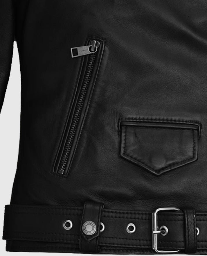 Natalie Portman Vox Lux Leather Jacket