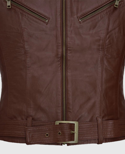 Rachel Nichols G.I Joe The Rise of Cobra Leather Jacket