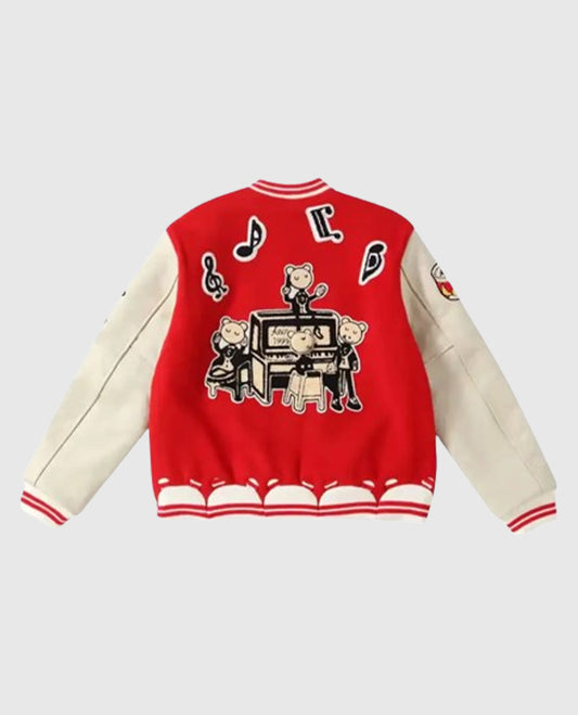 ABCD Jose Wong A Boy Cant Dress Varsity Teddy Jacket