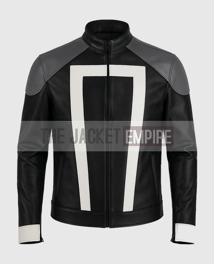 Agents of Shield Robbie Reyes Black Jacket