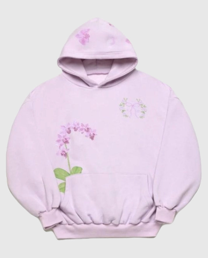 Alchemai Blooming Orchid Pullover Hoodie