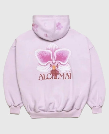 Alchemai Blooming Orchid Pullover Hoodie
