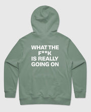 Alchemai Mai Pham Oversized Bonsai Green Hoodie