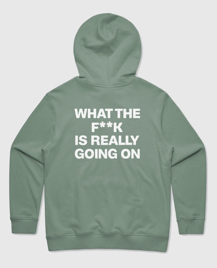 Alchemai Mai Pham Oversized Bonsai Green Hoodie