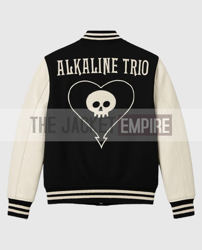 Alkaline Trio Black n White Varsity Jacket