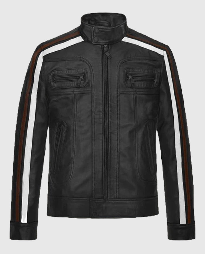 Ansel Elgort November Criminals Black Leather Jacket