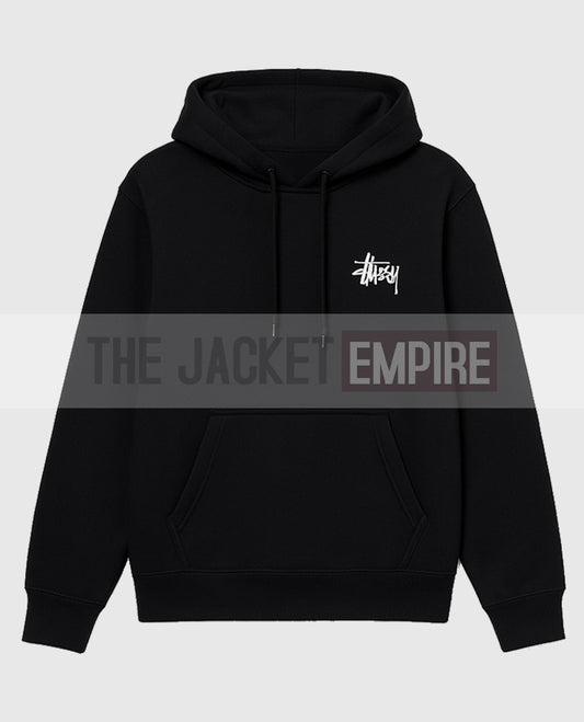 Basic Stussy Black Hoodie