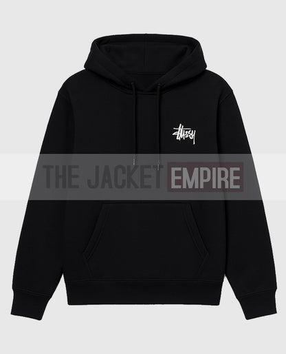 Basic Stussy Black Hoodie