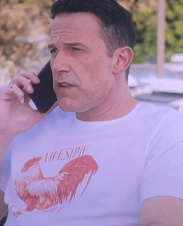 Ben Affleck The Accountant 2 White T-Shirt
