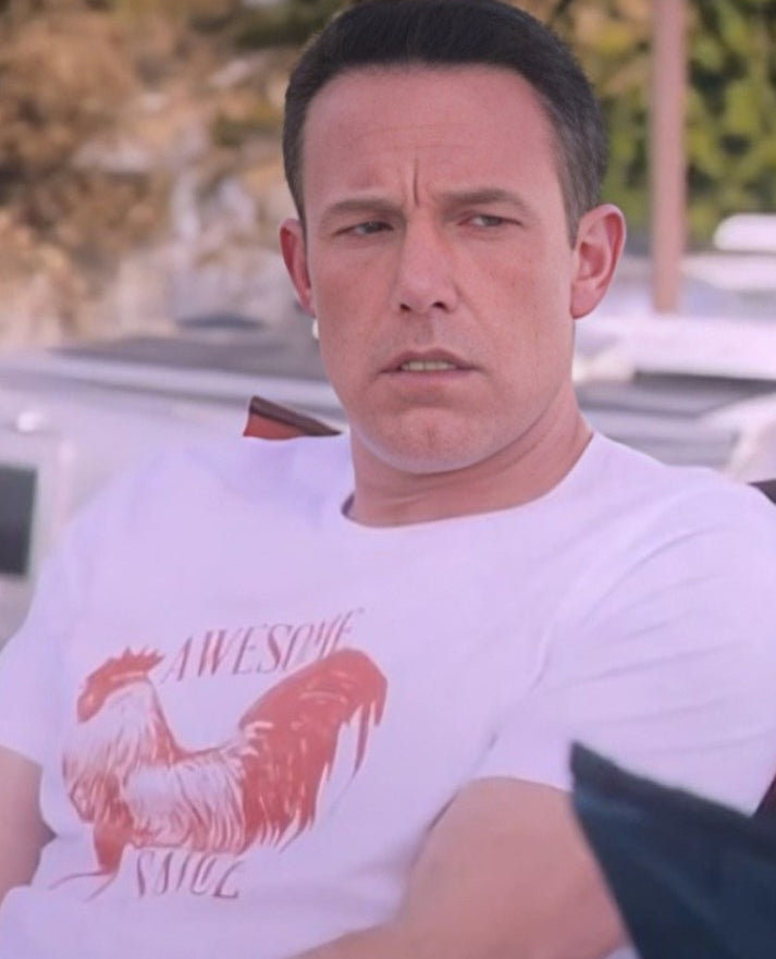 Ben Affleck The Accountant 2 White T-Shirt