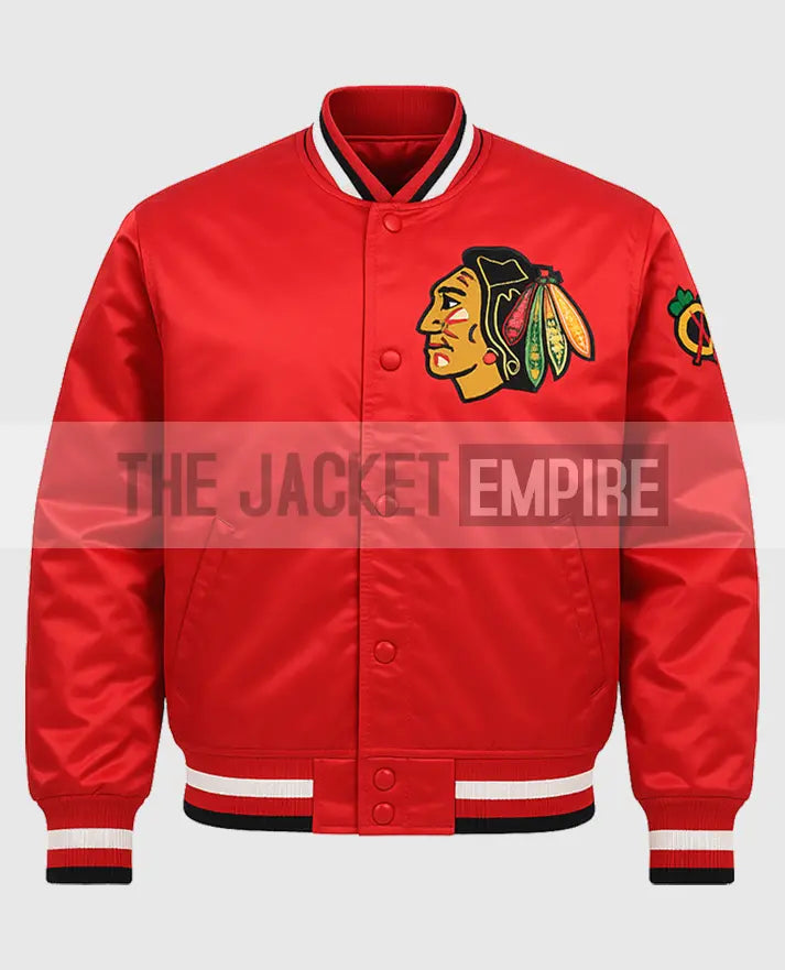 Chicago Blackhawks Starter Red Jacket