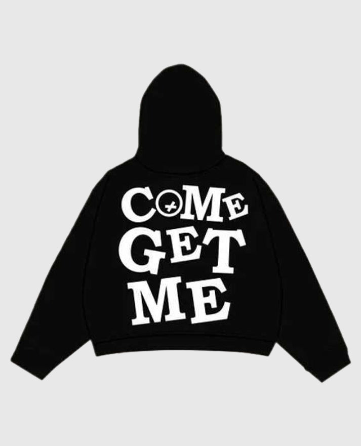Come Get Me Black Hoodie