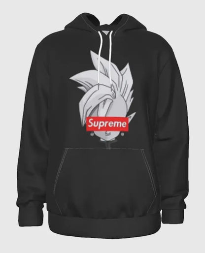 DBZ Shin Supreme Kai Logo Black Hoodie