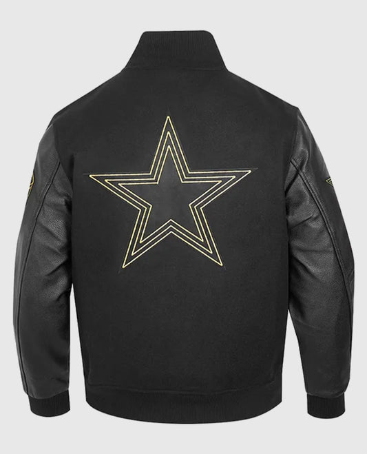 Dallas Cowboys Black Varsity Jacket