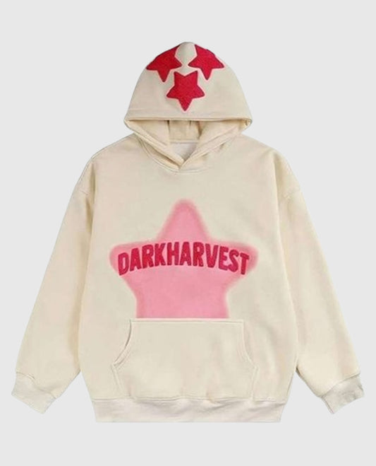 Dark Harvest White Pullover Hoodie