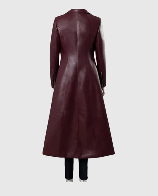 Dark Phoenix Jean Grey Maroon Coat