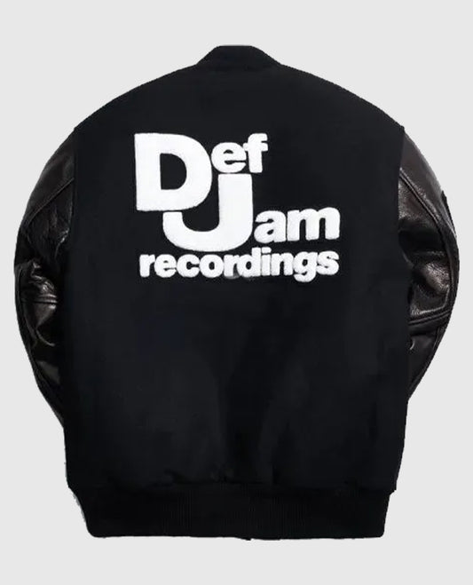Def Jam Varsity Black Jacket