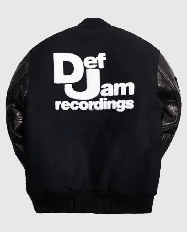 Def Jam Varsity Black Jacket