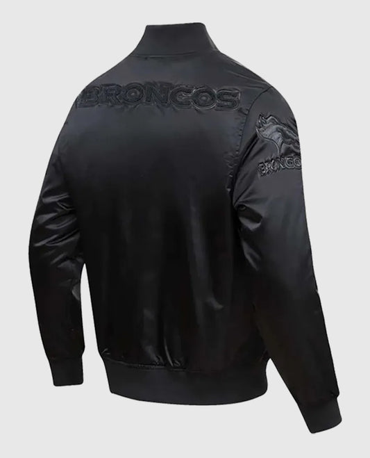 Denver Broncos Triple Black Jacket