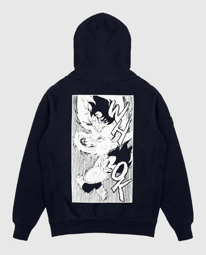 Dragon Ball Saiyan Arc Goku vs Vegeta Pullover Hoodie