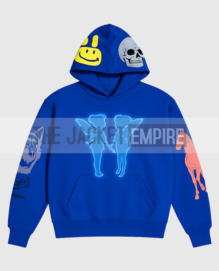 Drake Blue Pullover Hoodie