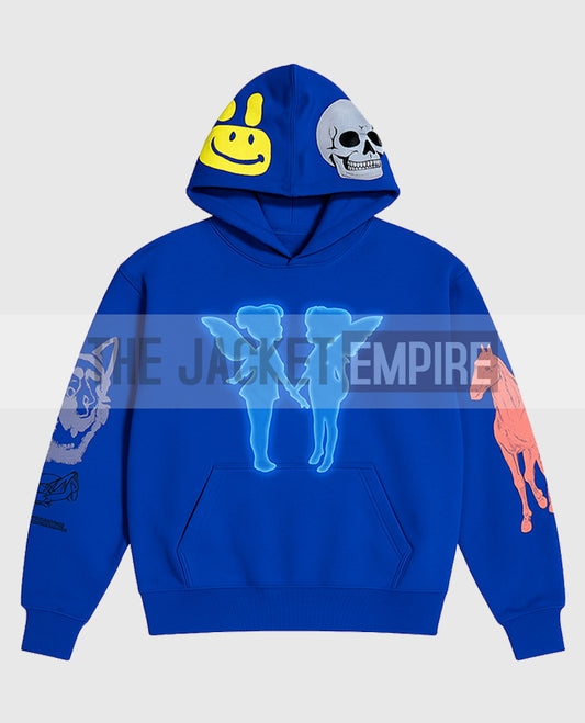 Drake Blue Pullover Hoodie