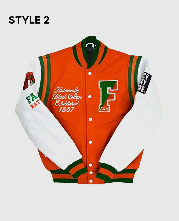 FAMU Varsity Orange Jacket