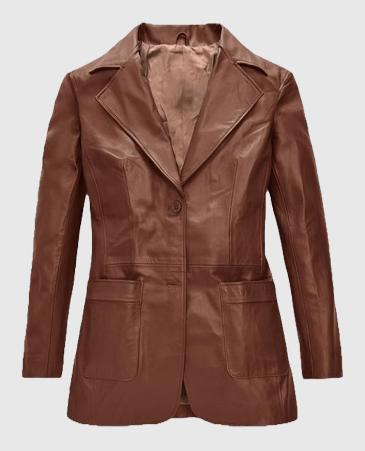 Friends S05 Jennifer Aniston Leather Blazer