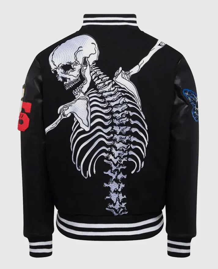 Godspeed Skull Rod Halloween Bomber Jacket