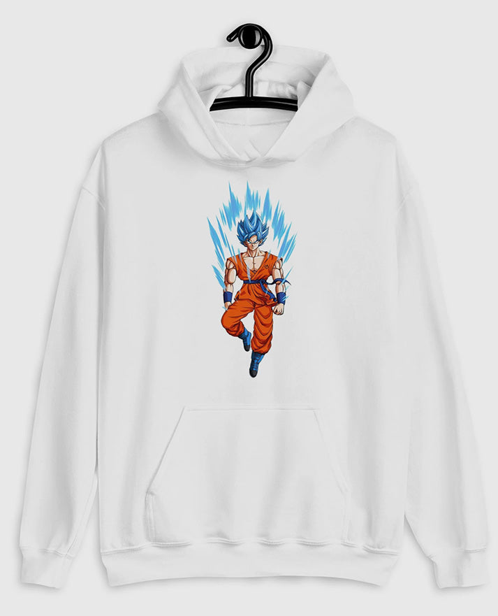 Goku Hoodie - Dragon Ball Z Pullover White Hoodie
