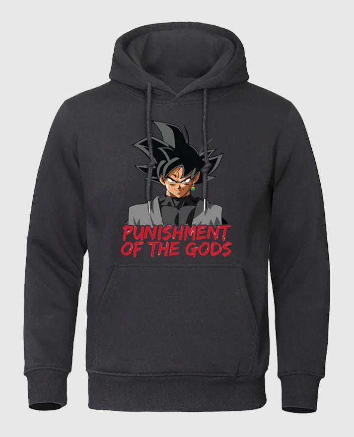 Goku Punishment Black Hoodie