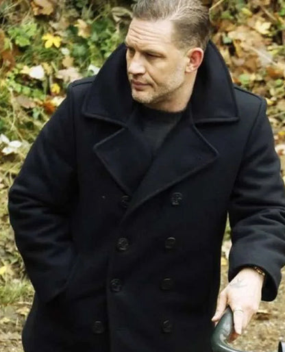 Harry Da Souza MobLand Wool Black Coat