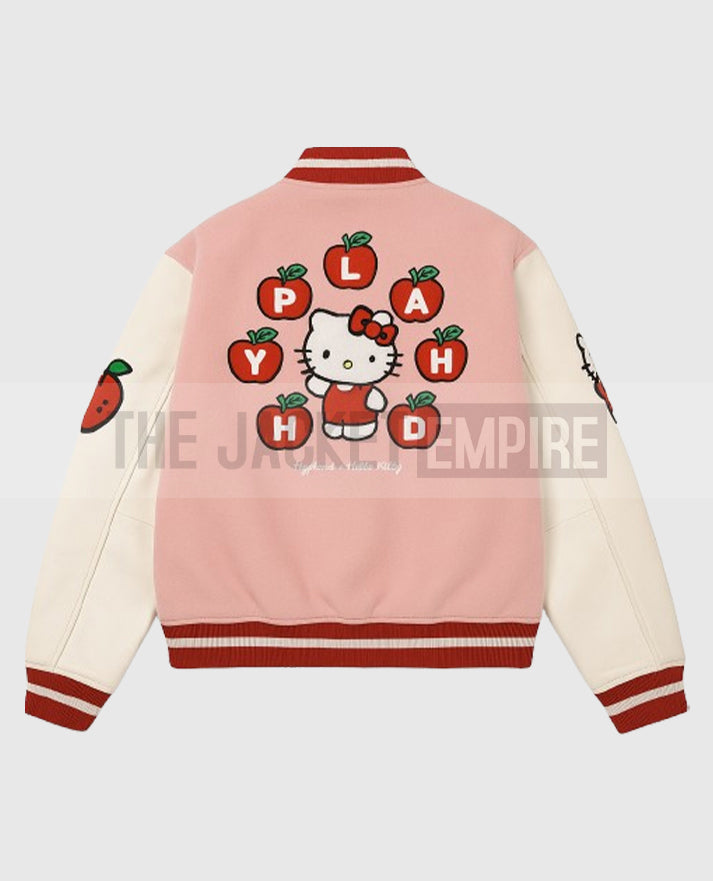 Hello Kitty Varsity Pink Jacket