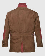 Hickory Safari Suede Leather Blazer