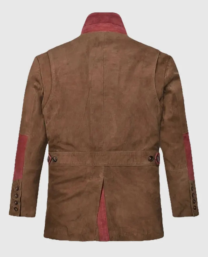 Hickory Safari Suede Leather Blazer