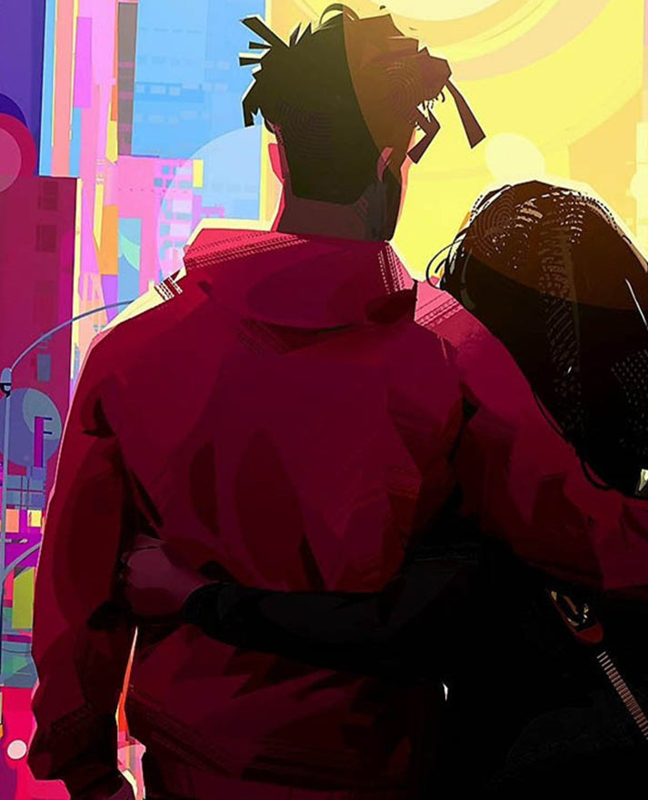 Entergalactic Kid Cudi Red Hoodie