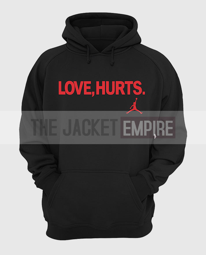Jalen Hurts Love Hurts Black Pullover Hoodie