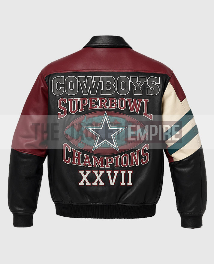 Jeff Hamilton Dallas Cowboys Leather jacket