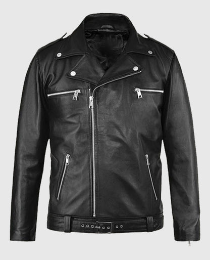 Jeffrey Morgan Leather Jacket
